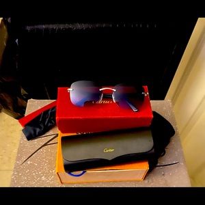 Cartier shades for any season I only wore dem a couple time there still new